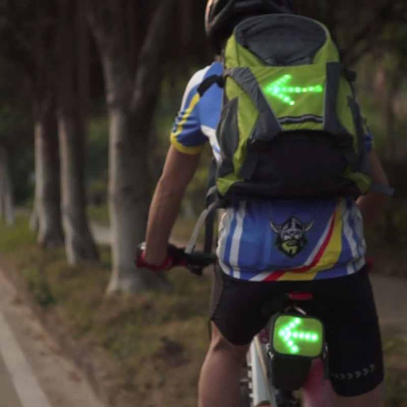 LED Backpack Signaling with Remote Control 