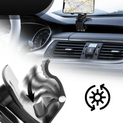 Support Téléphone Voiture Sécurisé Et Pratique