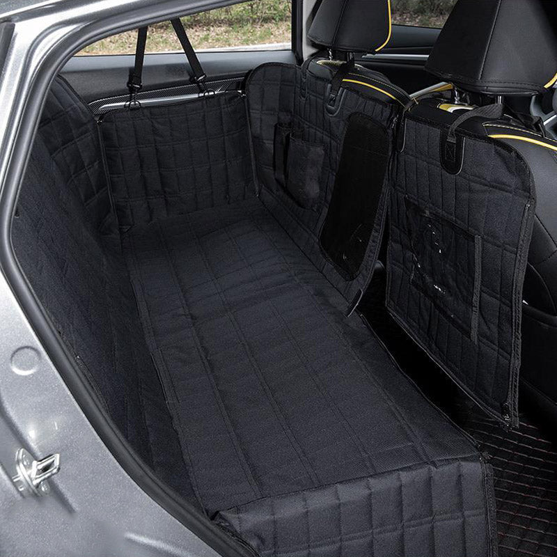 Bilsätesöverdrag för hund - komplett skydd och enkel installation
