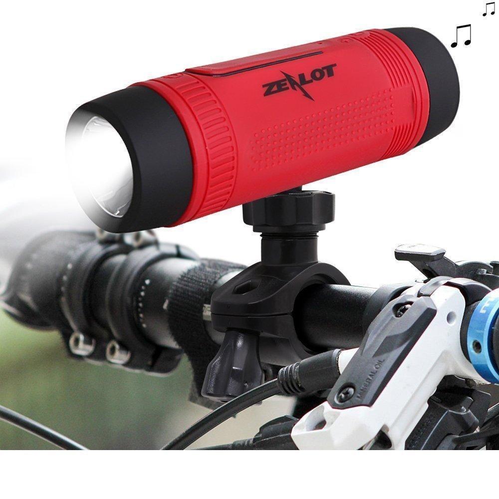 Lanterna de Bicicleta com Altifalante Bluetooth — Iluminação e Música em Um Só Dispositivo 