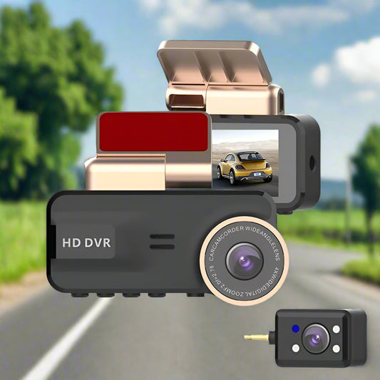 HD 1080p-os Műszerfal Kamera Éjjellátóval és WiFi-vel — Teljes Biztonság és Megfigyelés 