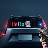 LED-skärm för bil – Anpassade meddelanden och emojis 