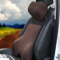 Lendestøtte og nakkestøttepute i minneskum - komfort og ryggavlastning