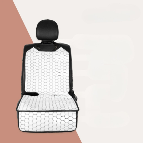 Tapete de Proteção para Assento de Carro — Elegância Moderna e Proteção Completa 