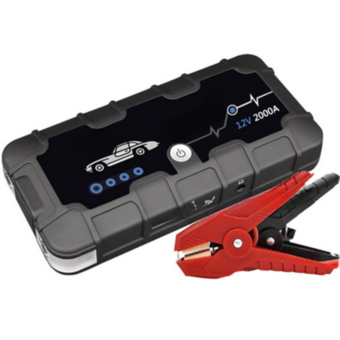 12V 2000A バッテリースターター — 急速充電 & マルチユース 