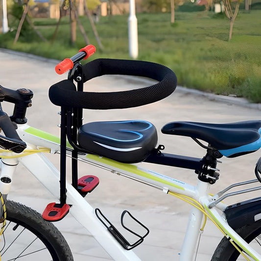 Cadeira de Bicicleta com Apoio para os Pés – Conforto e Estabilidade para Crianças 