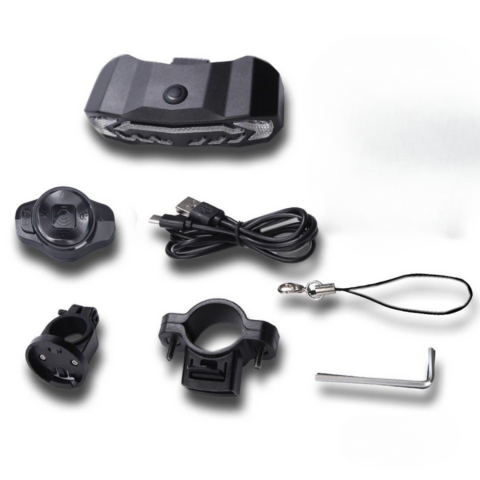 多機能バイクテールライト - 方向指示器、ブレーキ＆アラーム