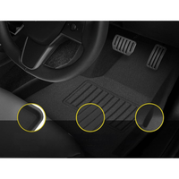 Tapete de Chão Sob Medida para Tesla Model Y — Proteção Integral & Design Elegante 