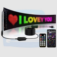 لوحة عرض LED للسيارات - نصوص ونقوش مخصصة 