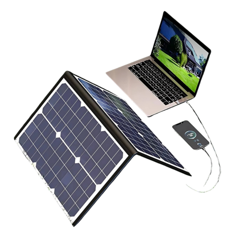 Kit Solar Portátil — Autonomia Em Viagem E Camping 