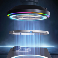 Biltelefonstøtte – Trådløs lading og LED-belysning 