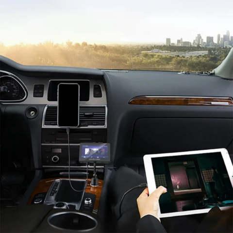 MP5-spelare för bil — kompakt och mångsidig 