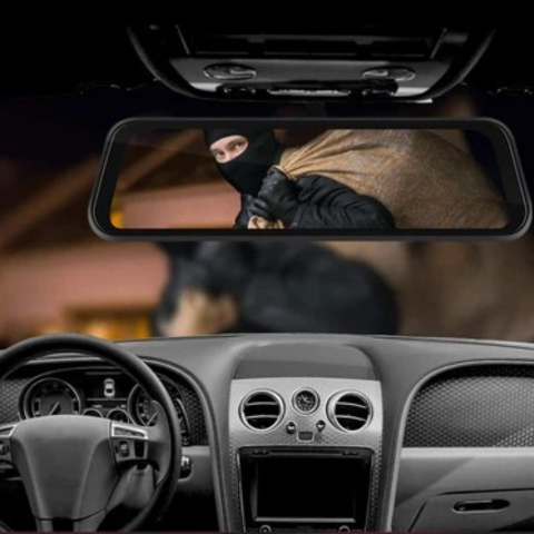 Langaton kojelautakamera — 12" kosketusnäyttöinen taustapeili 2K 