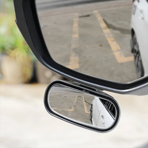 Retrovisor Suplementar de Carro — Visão Ampla e Segurança Aumentada 