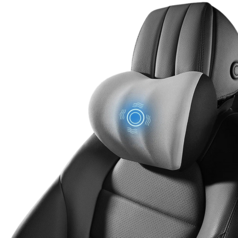 Almofada lombar massajadora para assentos de automóvel - Conforto e relaxamento em movimento