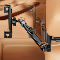 Support for Phone and Tablet for Car – Adjustable Headrest Mount 