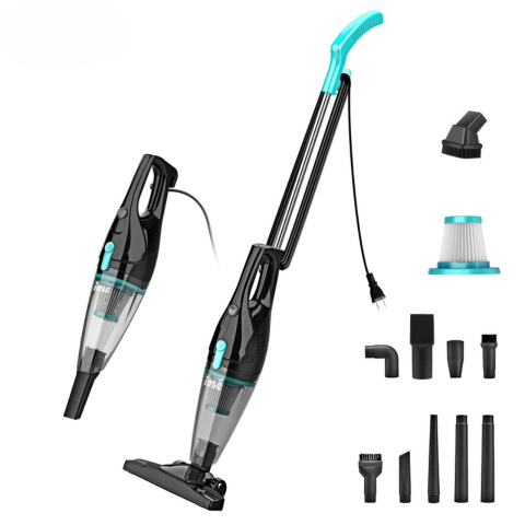 Aspirador Vertical Sem Saco 4-em-1 — Limpeza Versátil e Sem Esforço 