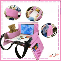 Bandeja de Viagem para Cadeira Auto Infantil — Conforto e Armazenamento Integrado 