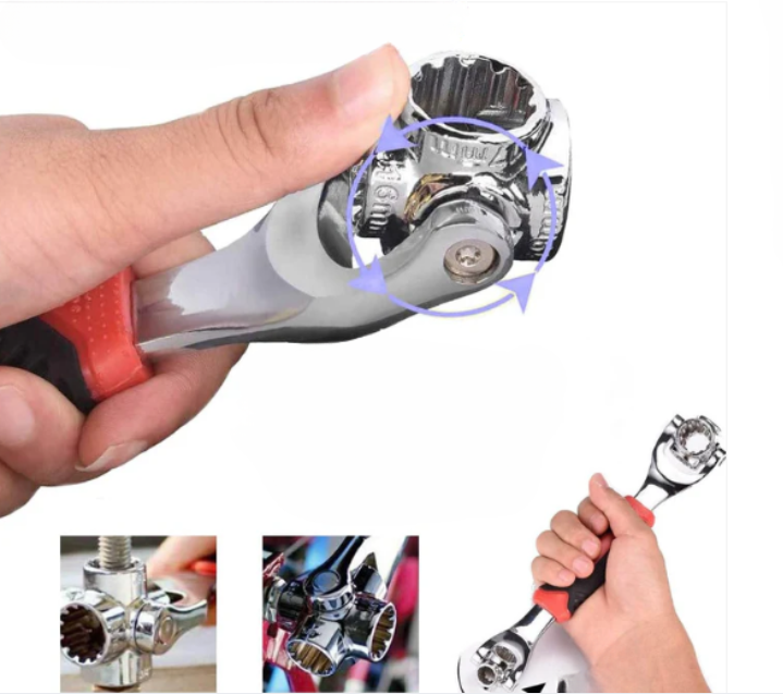 Chiave Dinamometrica A Doppia Testa – Regolazione Precisa E Presa Ergonomica 