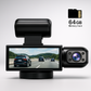 Dashcam Double Full HD Voiture - Vision Nocturne + Caméra Intérieure