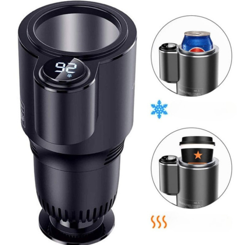 Support De Gobelet Intelligent 2-en-1 – Organisation Et Confort En Voiture