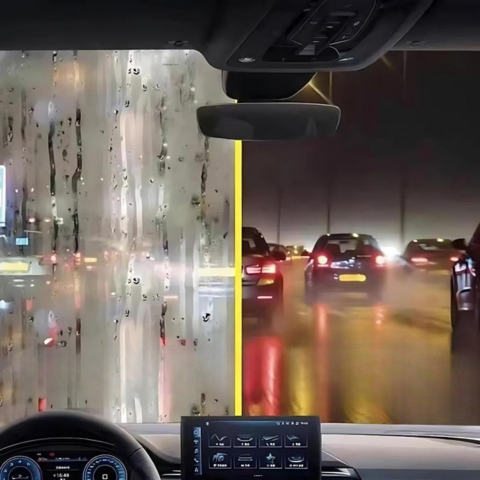 Wasserabweisende Windschutzscheibe – Sichere Fahrt 