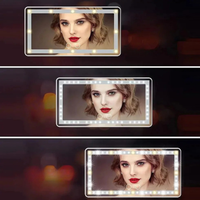 Led Make Up Spiegel voor in de auto - Compact Ontwerp & Verstelbaar Licht