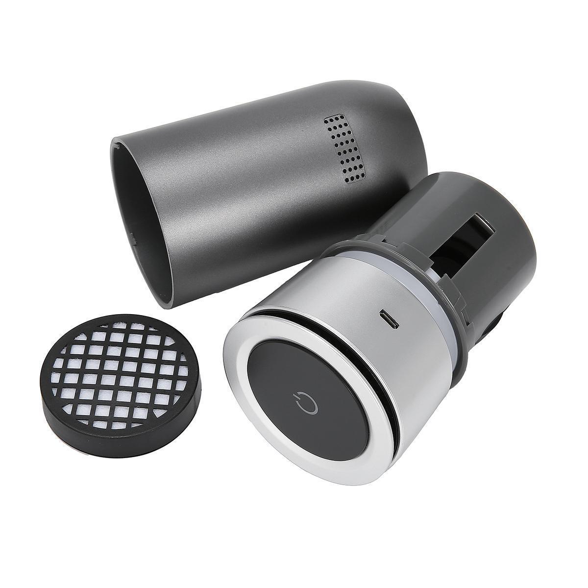 Purificateur D’Air Ioniseur Portable Pour Voiture Avec Câble USB — Élimine Odeurs Et Polluants