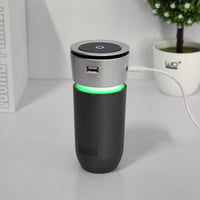 Purificateur D’Air Ioniseur Portable Pour Voiture Avec Câble USB — Élimine Odeurs Et Polluants