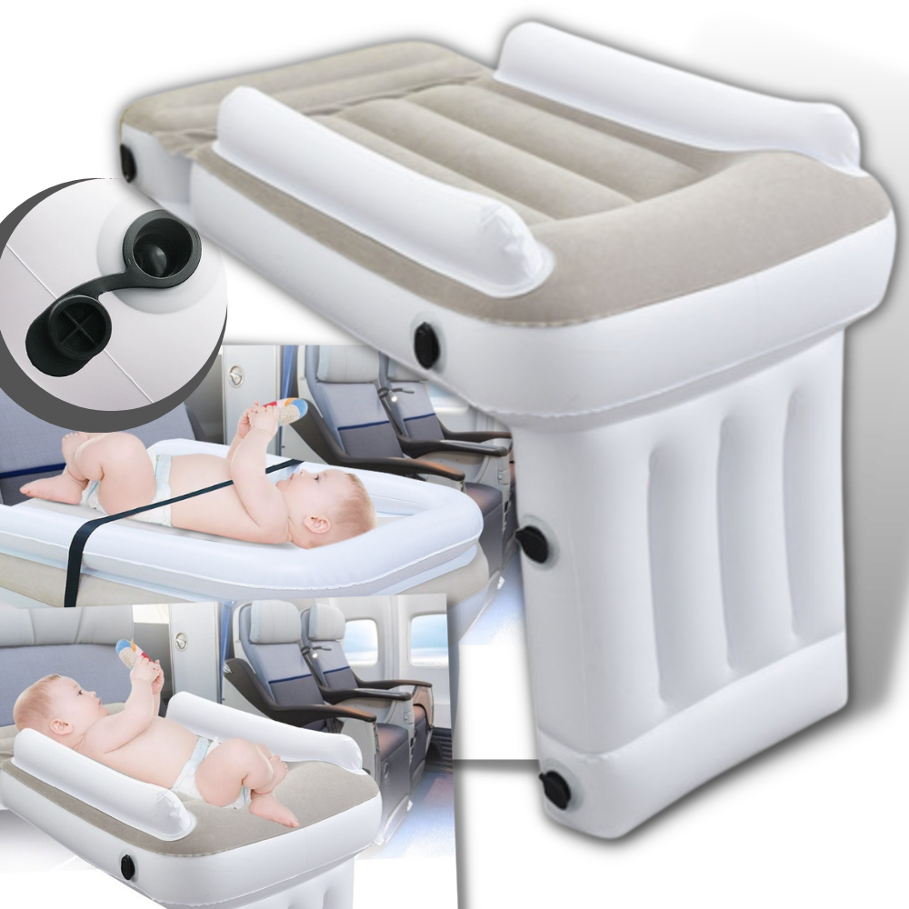 Children's Inflatable Bed - Travel Comfort & Quick Installation