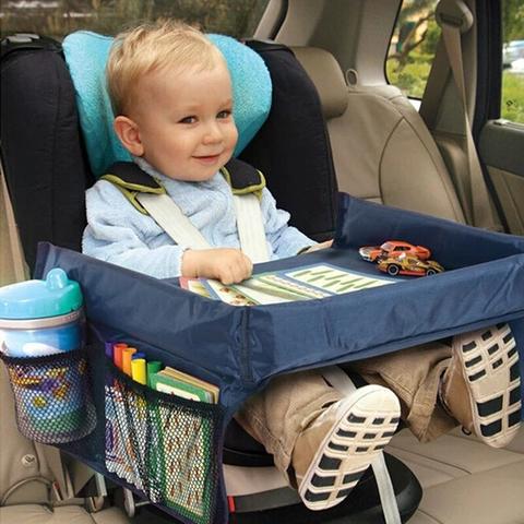 Bandeja de Viagem para Crianças — Prática e Divertida no Carro 