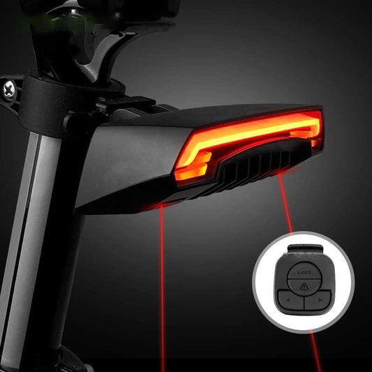 אור אחורי לאופניים — תאורת LED עוצמתית וקומפקטית 