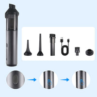 Wysokowydajny bezprzewodowy odkurzacz samochodowy - szybkie czyszczenie i wygodne użytkowanie