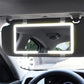 Espejo de Coche con Iluminación LED – Niveles de Brillo Ajustables 